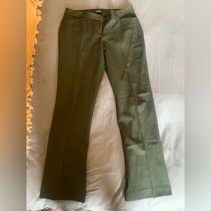 Express Editor Hunter Green Womens Slacks -8R